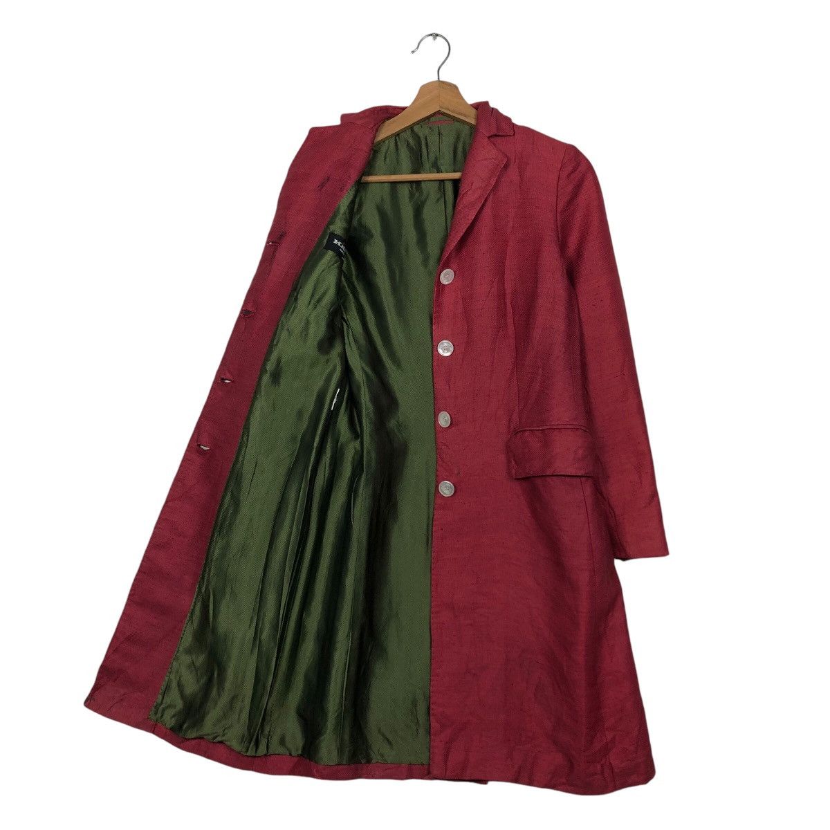 Japanese Brand 📌Vintage Long Jacket Kiton Napoli Made in Italy Size US M / EU 48-50 / 2 - 13 Thumbnail