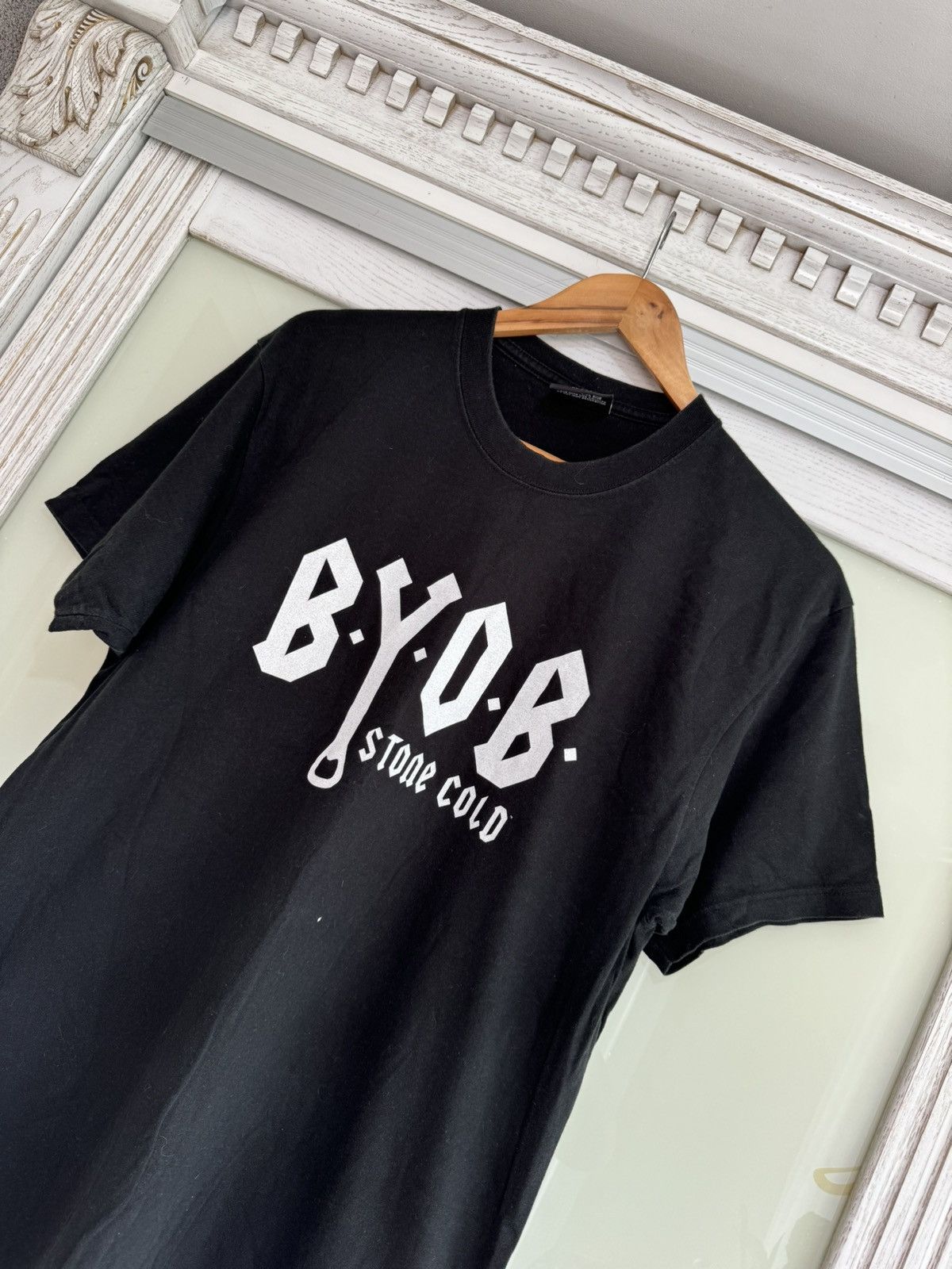 Vintage × WWE × WWF Vintage Stone Cold Steve Austin 2005 BYOB T-shirt Size US L / EU 52-54 / 3 - 7 Thumbnail