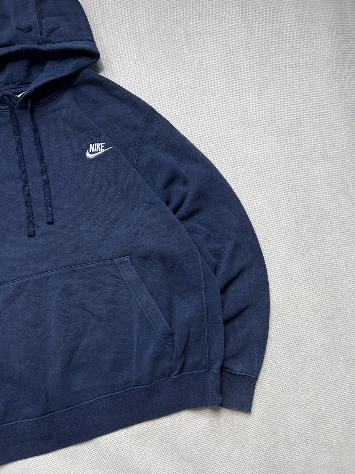 Nike Hoodie Nike small logo y2k navy Size US M / EU 48-50 / 2 - 4 Thumbnail