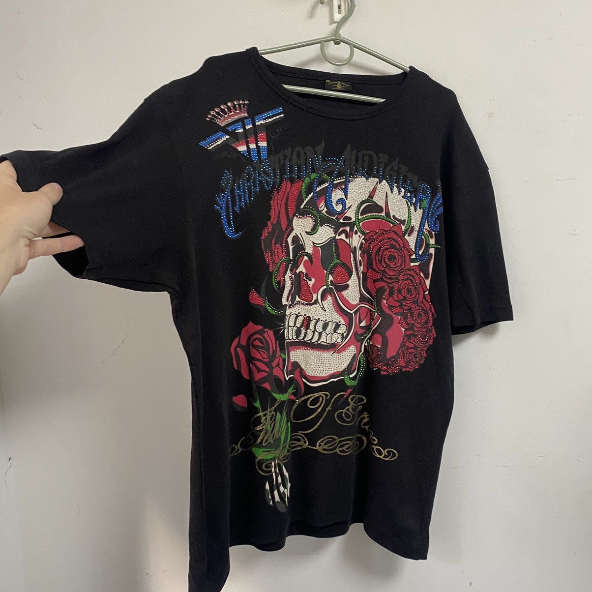 Ed Hardy Vintage Ed Hardy Shirt Size US XXL / EU 58 / 5 - 7 Thumbnail