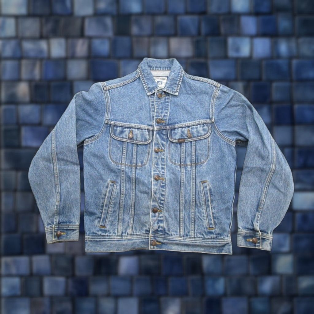 VINTAGE Lee Denim Jacket Men’s SZ S Trucker Lee
