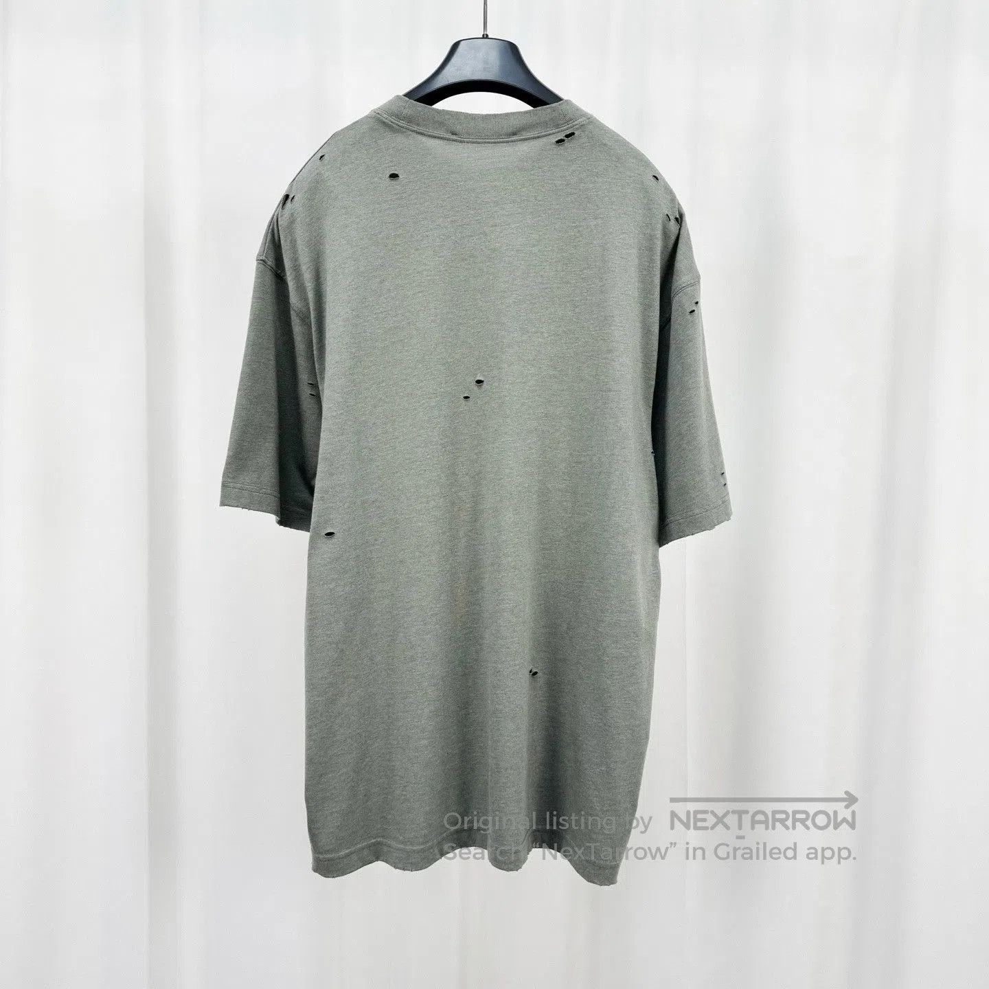 Acne Studios Acne Studios 25 Destroyed Letter Short Sleeve. Size US S / EU 44-46 / 1 - 2 Thumbnail