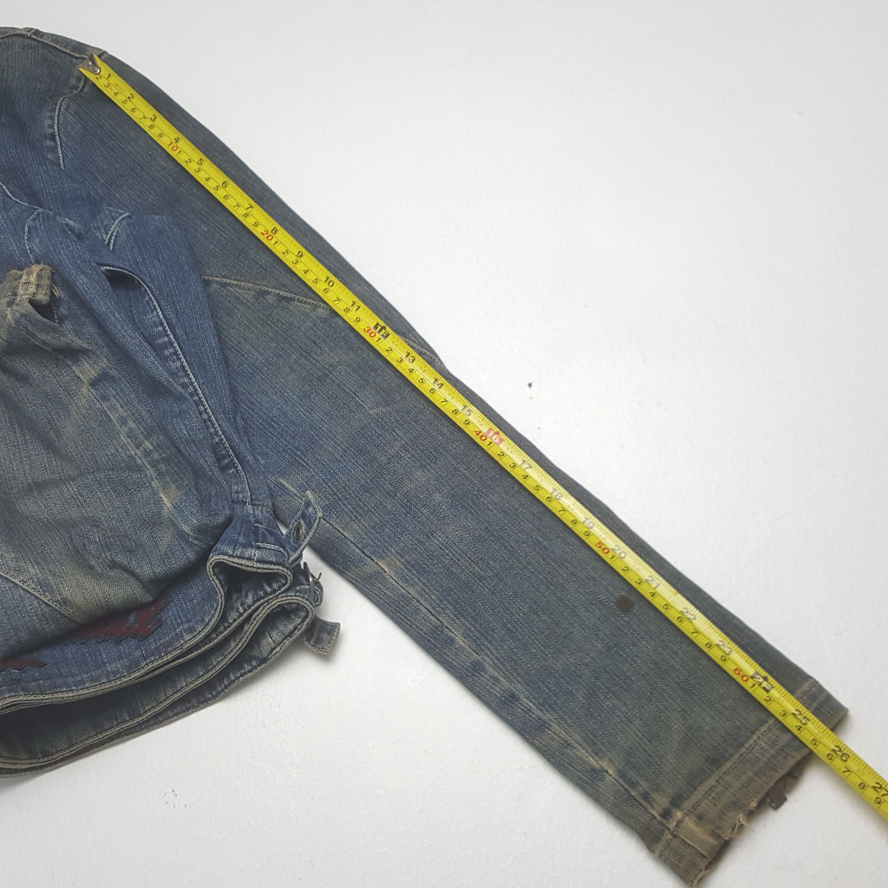Versace Vintage Versace Italian Designer Denim Jacket C314N27 Size XS / US 0-2 / IT 36-38 - 7 Thumbnail