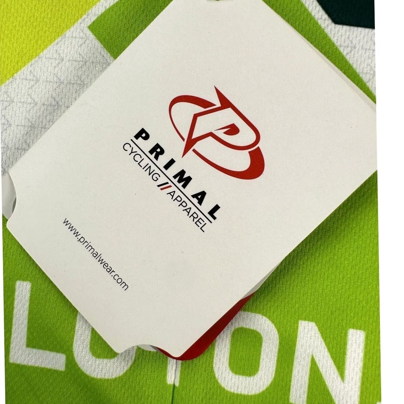 Vintage Primal Cycling Jersey Shirt Adult XL Green White Geometric Athletic Mens NEW Size US XL / EU 56 / 4 - 7 Thumbnail