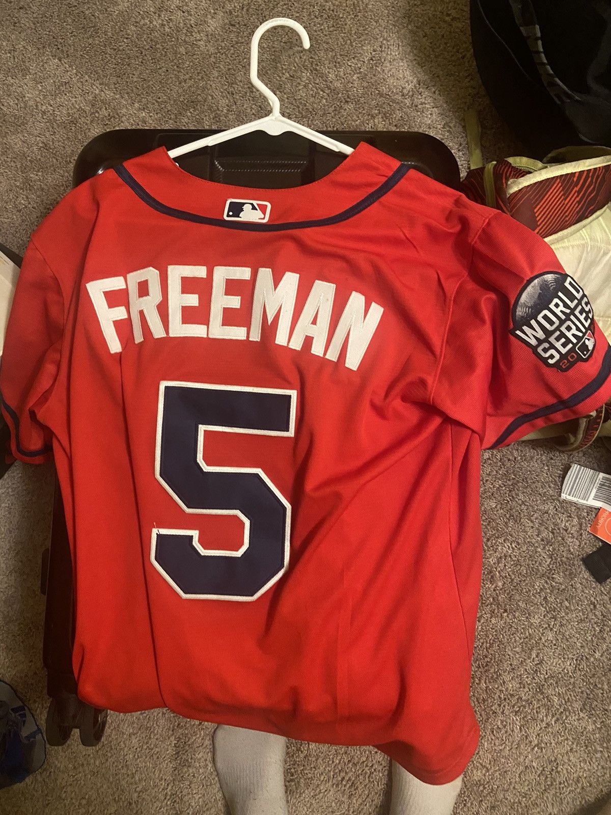Nike Nike - Freddie Freeman Braves Jersey Size US M / EU 48-50 / 2 - 2 Thumbnail