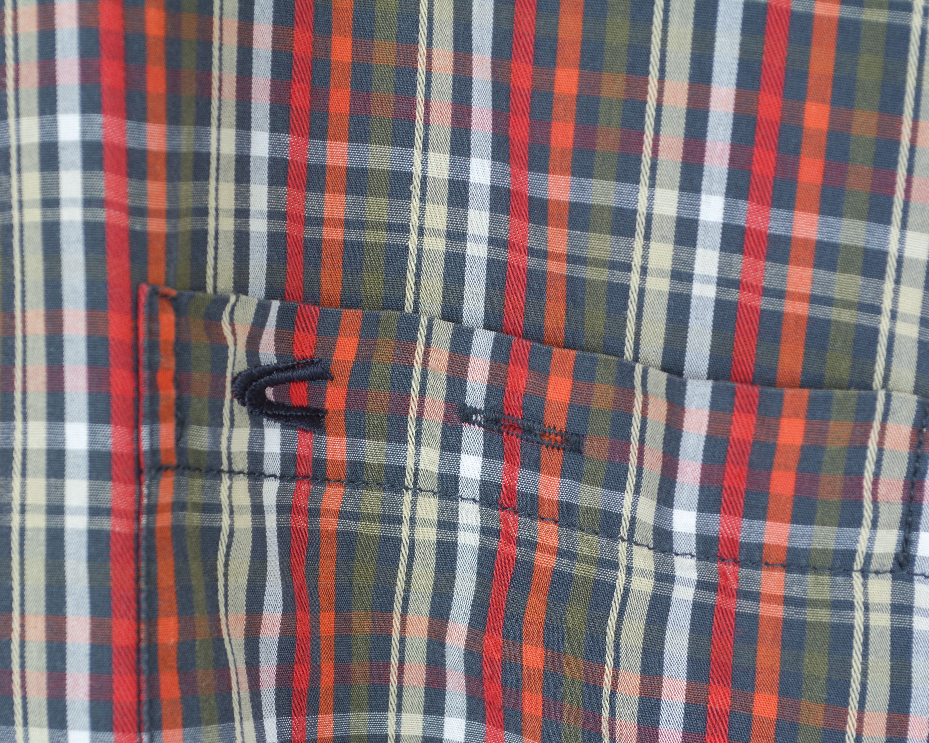 camel active Casual Regular 2XL Shirt Long Sleeve Check Plaid Button Up Size US XXL / EU 58 / 5 - 6 Thumbnail