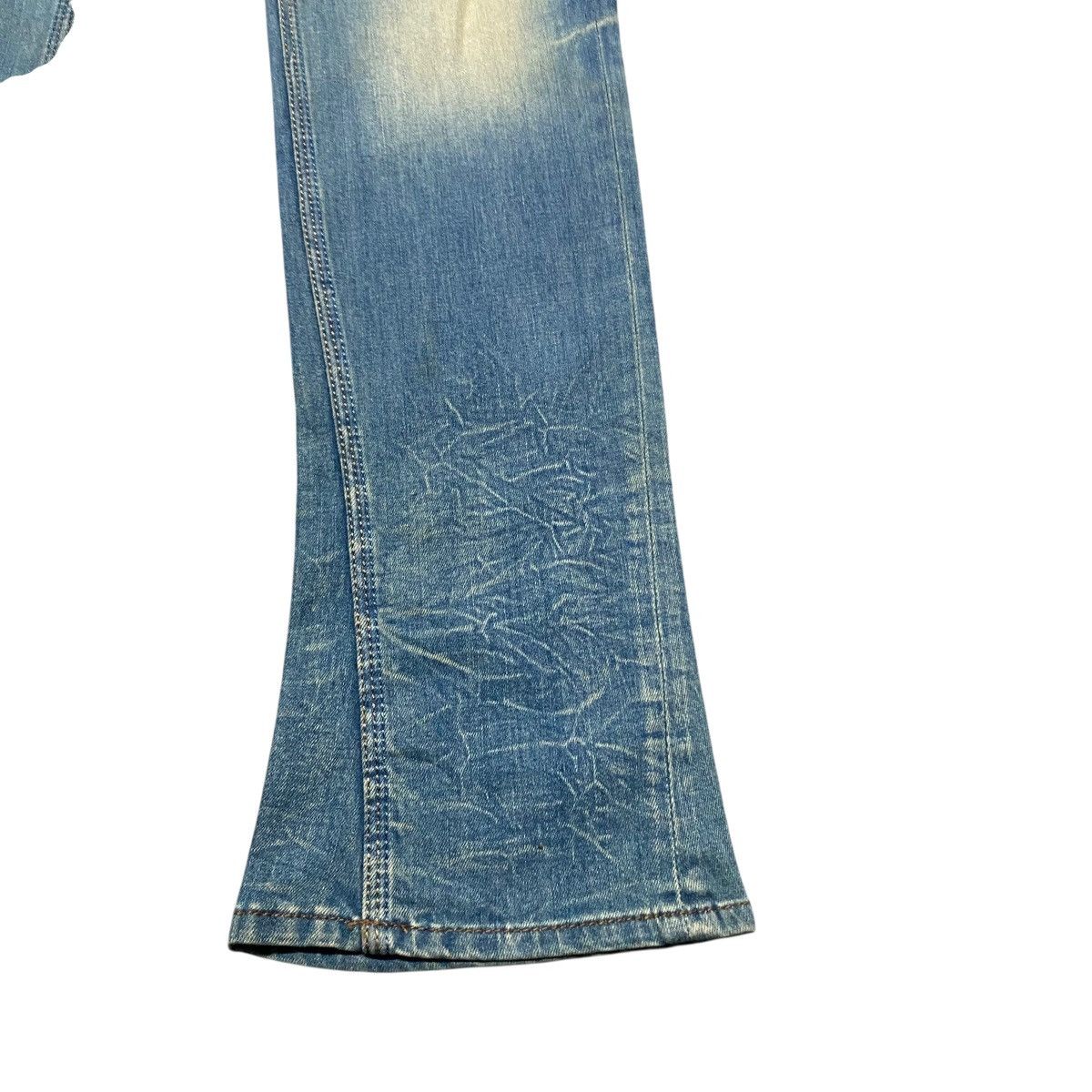 Nicole Club NCFM Denim Low Flare Jeans Size US 32 / EU 48 - 9 Thumbnail