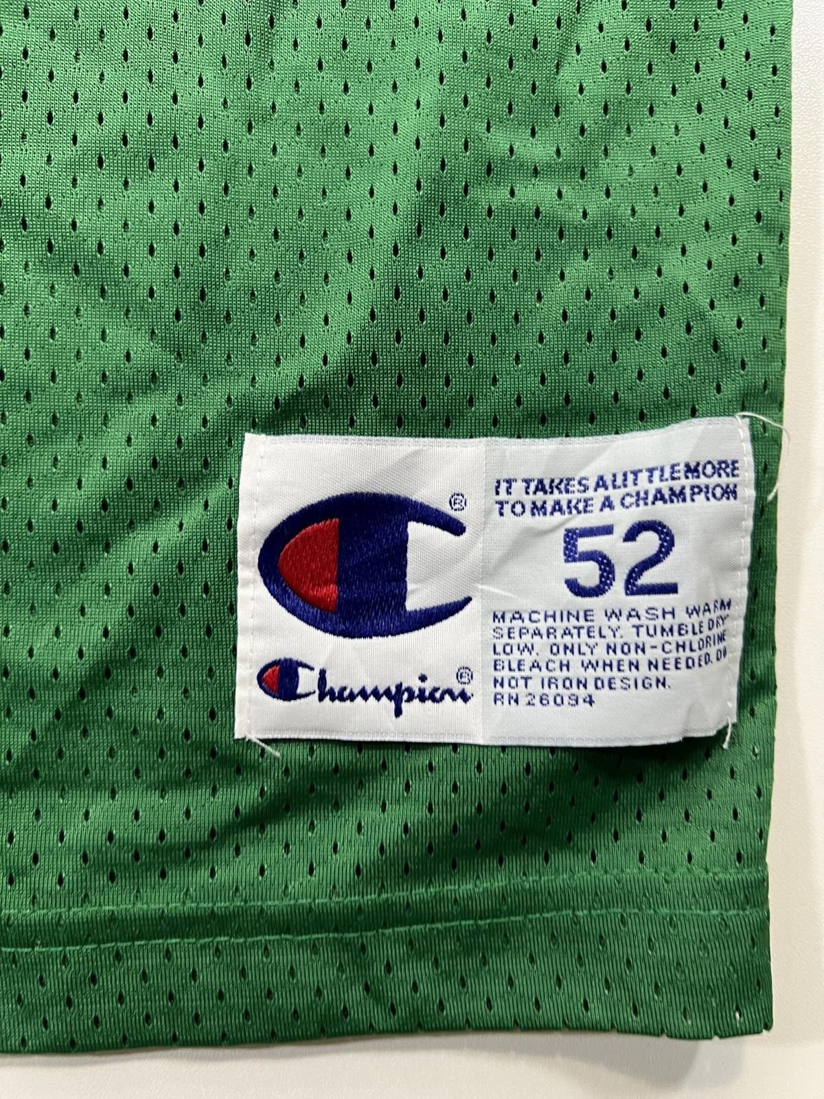 Champion Champion Men's Green Athletic Jersey Size 52 Size US XL / EU 56 / 4 - 2 Thumbnail