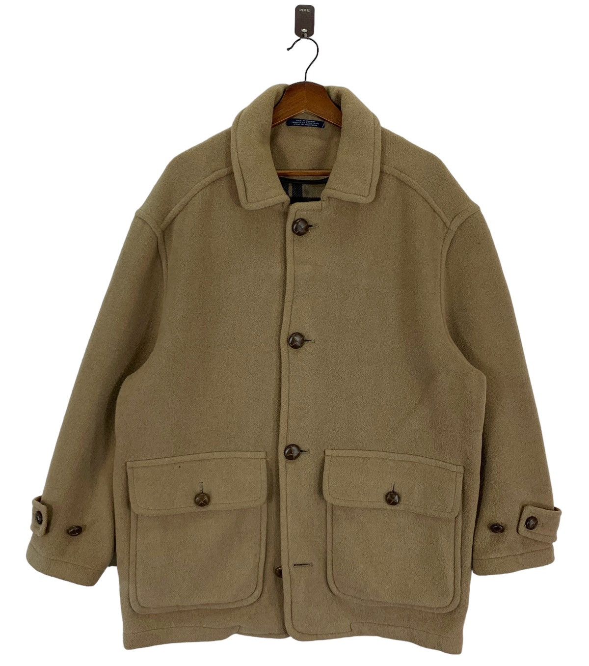 VINTAGE TOMMY HILFIGER BUTTON COAT