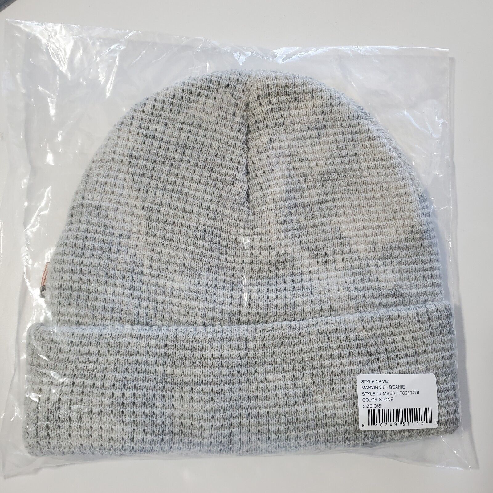 Honor the Gift Honor The Gift Men's Marvin 2.0 Acrylic Waffle Knit Beanie Size ONE SIZE - 3 Thumbnail