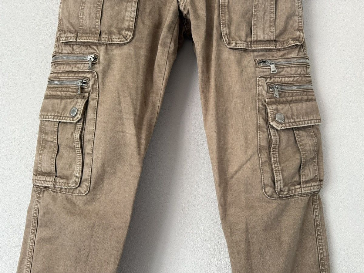 Dolce & Gabbana D&G Multi-Pocket Distressed Beige Cargo Pants Size US 30 / EU 46 - 4 Thumbnail