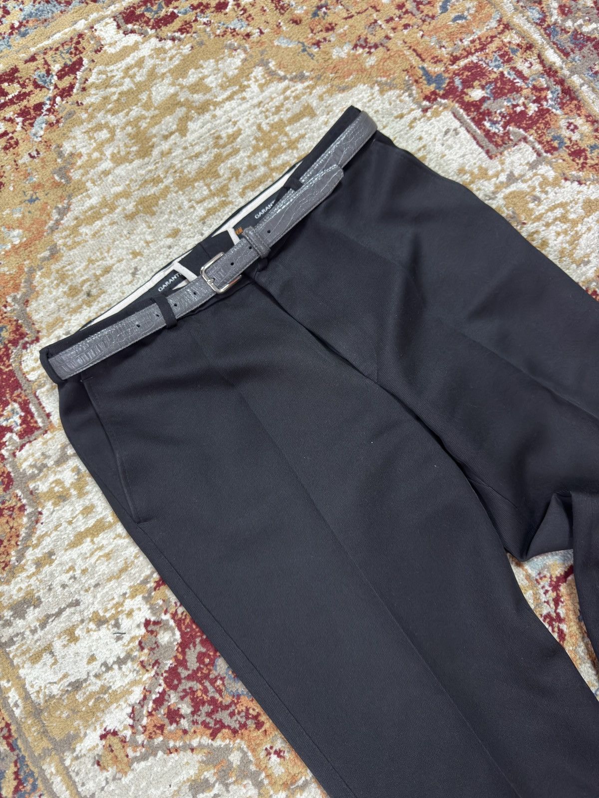Japanese Brand 1980s Wool Suit Pants Baggy Trousers Blend Balenciaga Rick Size US 36 / EU 52 - 3 Thumbnail
