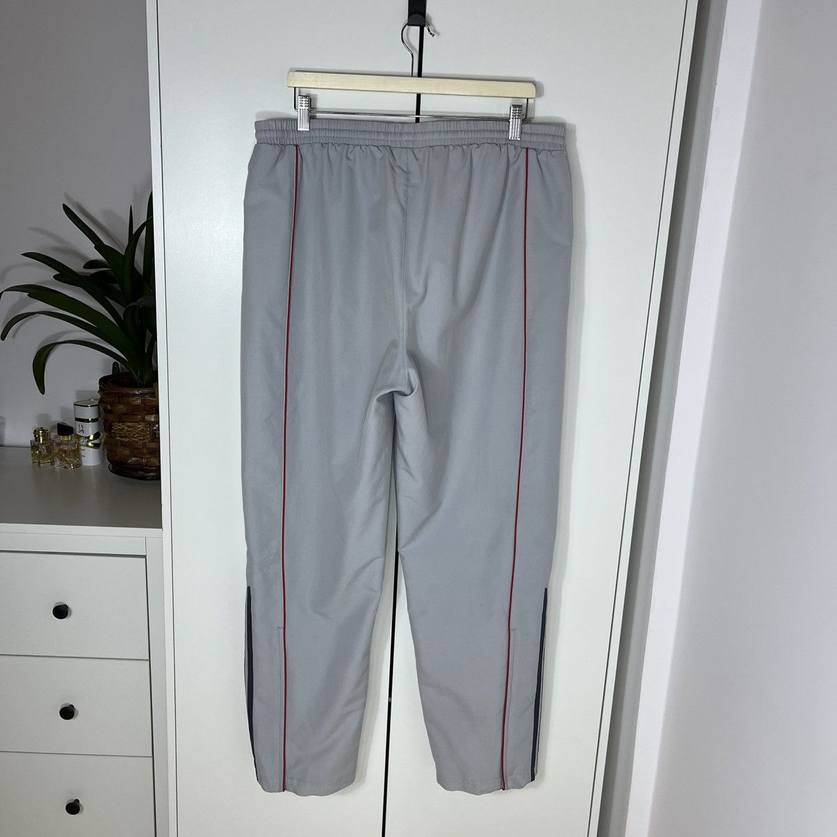 Adidas Vintage Adidas Grey Tracksuit Streetwear Y2K Sport Size 44L - 16 Thumbnail