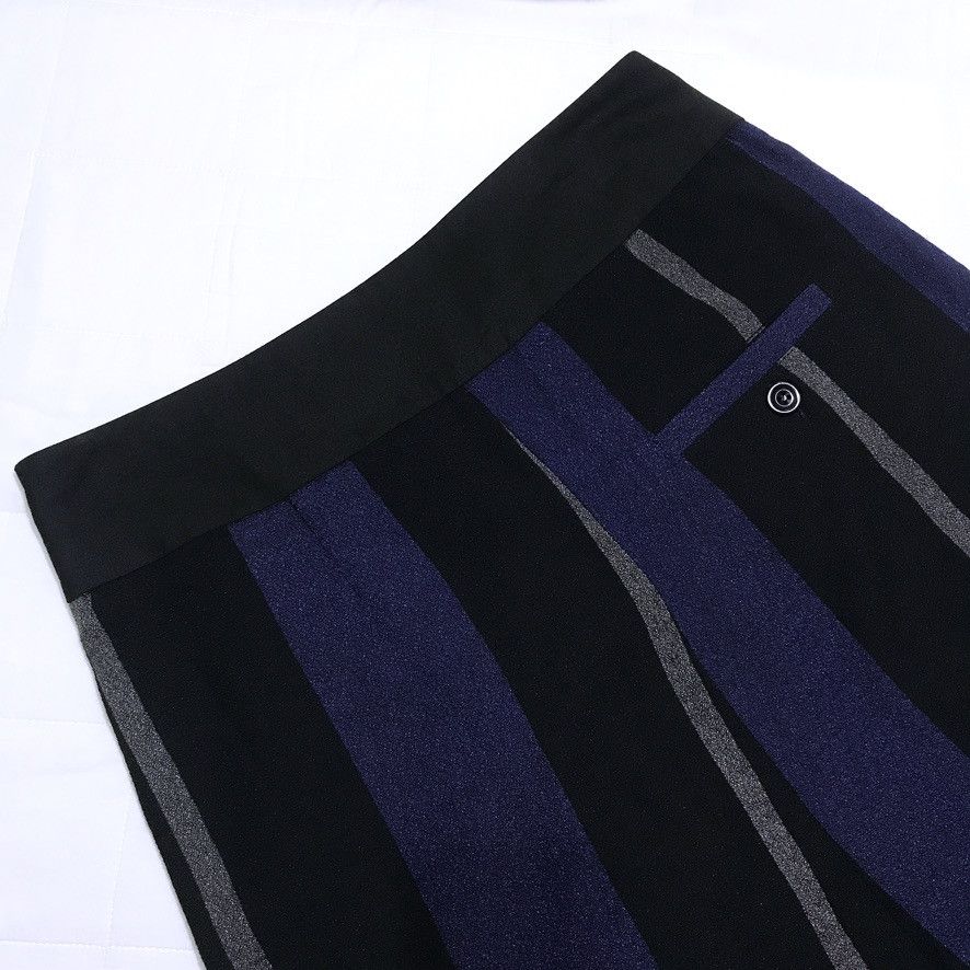 Other MALLONI Harem Stripe Loose Pants Size 28" / US 6 / IT 42 - 6 Thumbnail