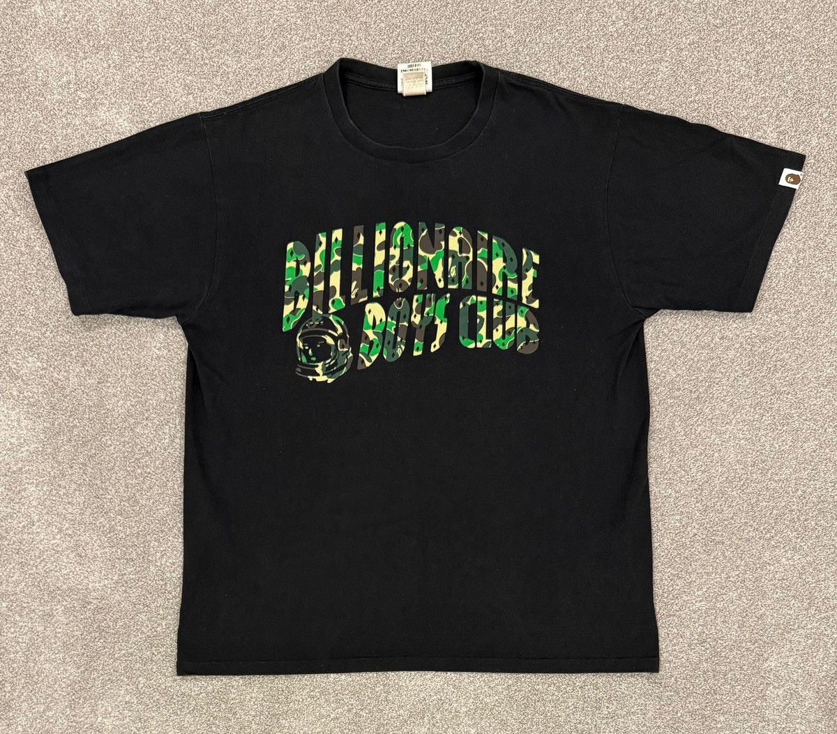 Bape x Billionaires Boys Club Arch Logo Tee Black XL