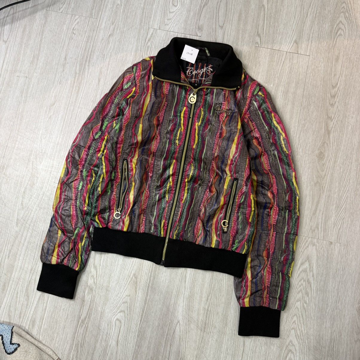 Coogi COOGI style 3D collection jacket funky multicolor zip Size M / US 6-8 / IT 42-44 - 3 Thumbnail