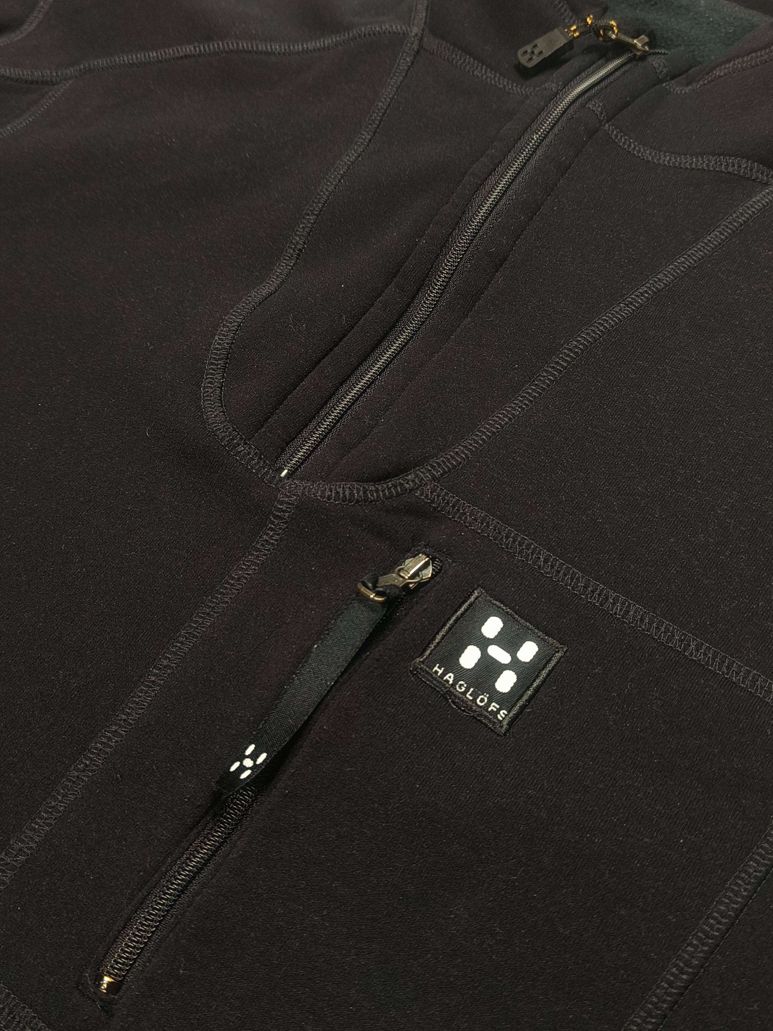 Haglofs Haglöfs Polartec Fleece Vtg Technical Outdoor Layer Pullover Size US XL / EU 56 / 4 - 4 Thumbnail