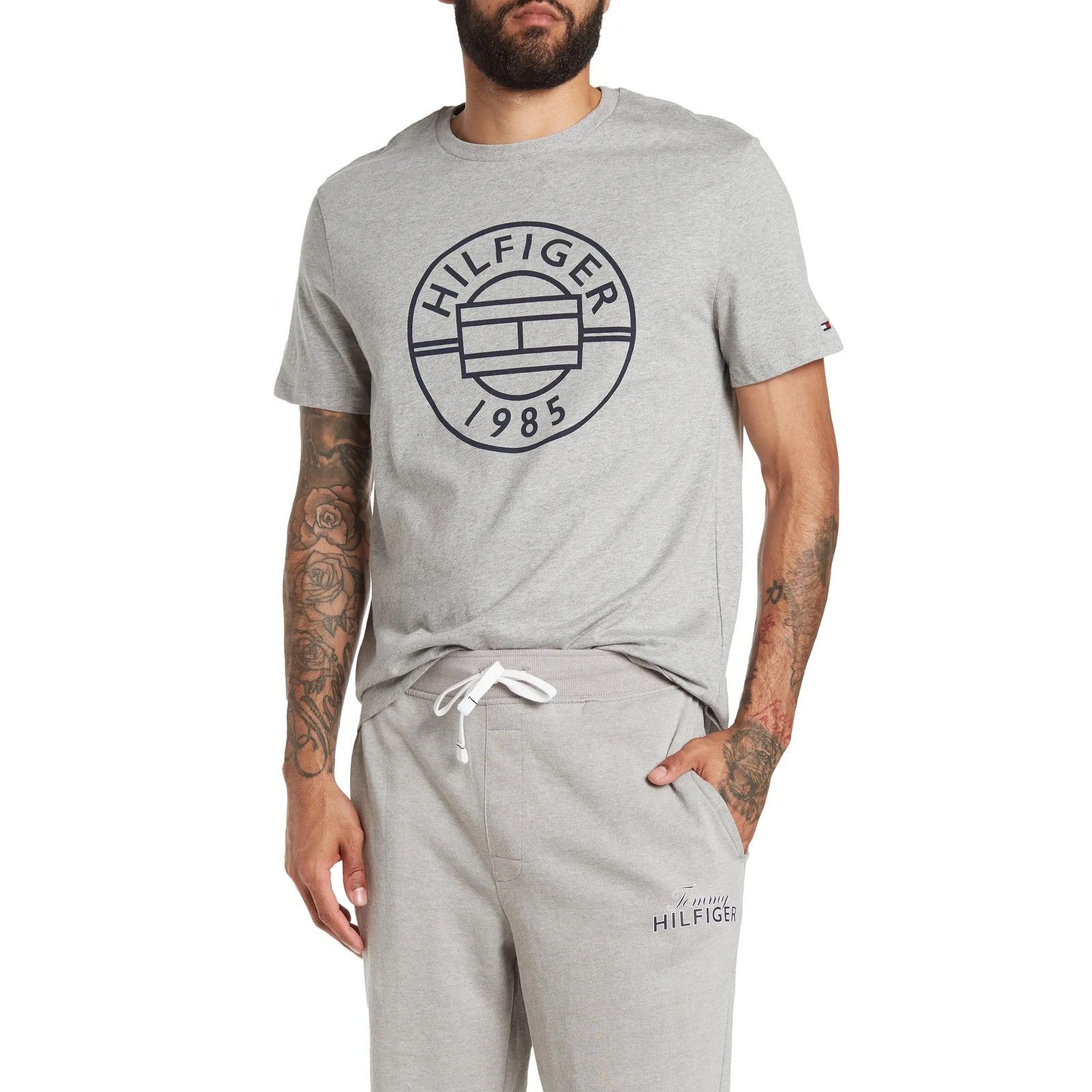 Tommy Hilfiger TOMMY HILFIGER T-shirt David Graphic Crew Neck Logo Size XL Size US XL / EU 56 / 4 - 1 Thumbnail