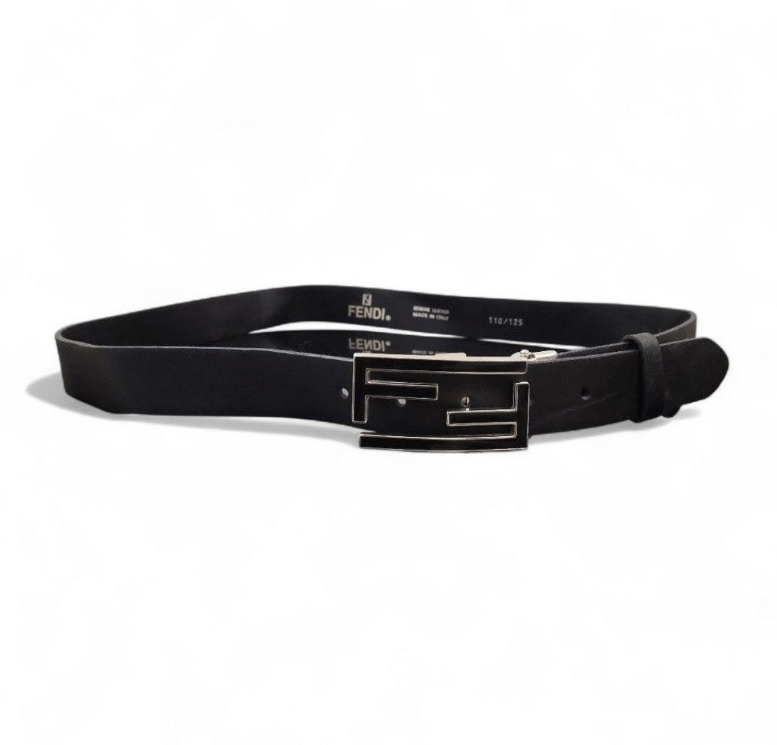 Fendi Fendi steel logo FF buckle Size ONE SIZE - 1 Thumbnail