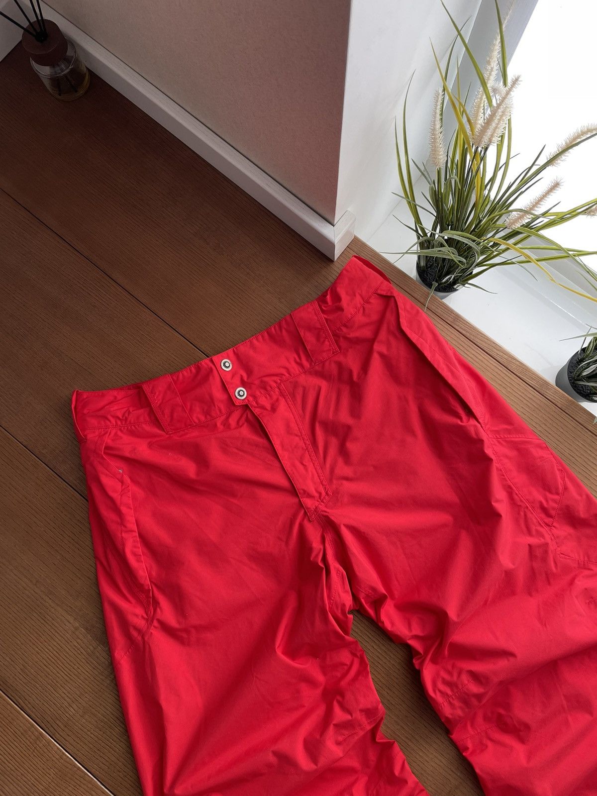 Nike × Vintage Vintage Nike ACG Y2K Ski Winter Drill Nylon Mountain Pants Size US 34 / EU 50 - 2 Thumbnail