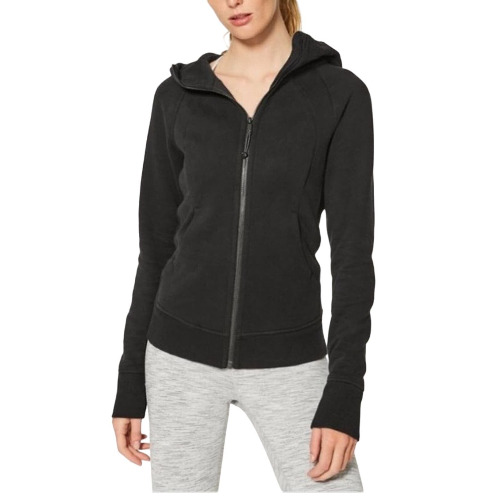Lululemon LULULEMON Full Zip Hooded Jacket Faded Black Sz 8 Size M / US 6-8 / IT 42-44 - 1 Thumbnail
