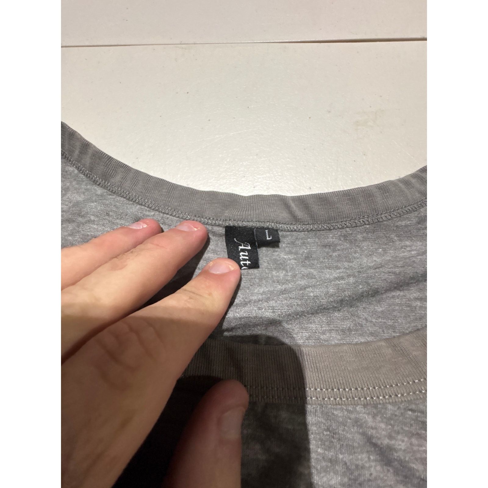 Loft LOFT Gray Sleeveless Tank Top Women’s Large Hi Low Hem Size L / US 10 / IT 46 - 2 Thumbnail