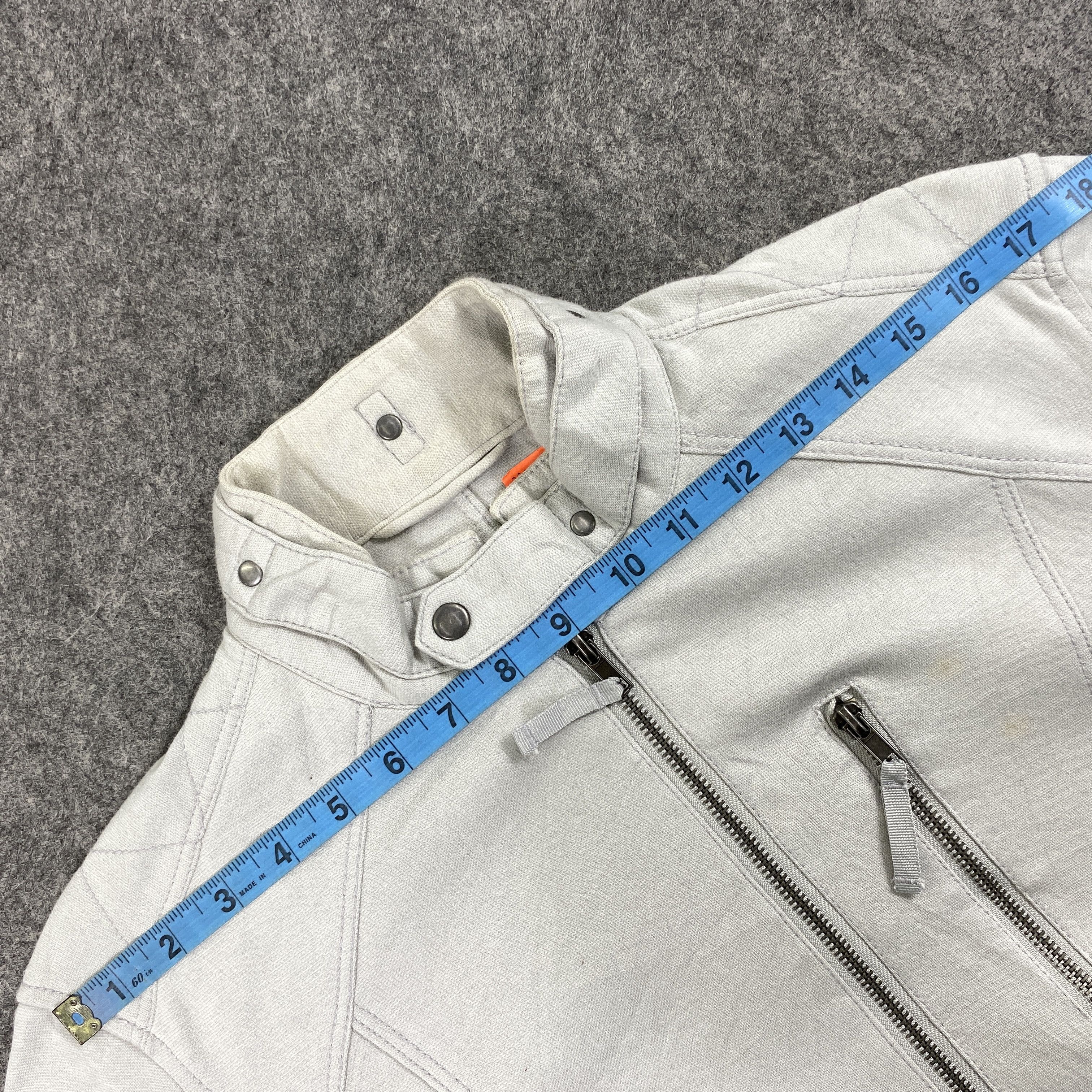 Japanese Brand Womens Vintage Ikka Zipper Sweatshirt - SW0137 Size M / US 6-8 / IT 42-44 - 4 Thumbnail