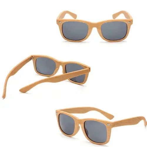 Electric Visual Retro Bamboo Sunglasses Size ONE SIZE - 3 Thumbnail