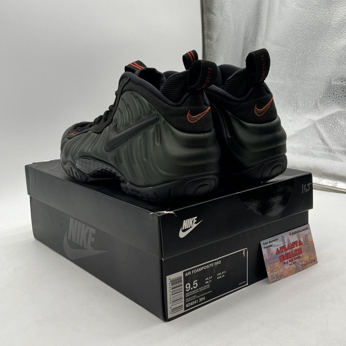 Nike Air Foamposite pro sequoia Size US 9.5 / EU 42-43 - 4 Thumbnail