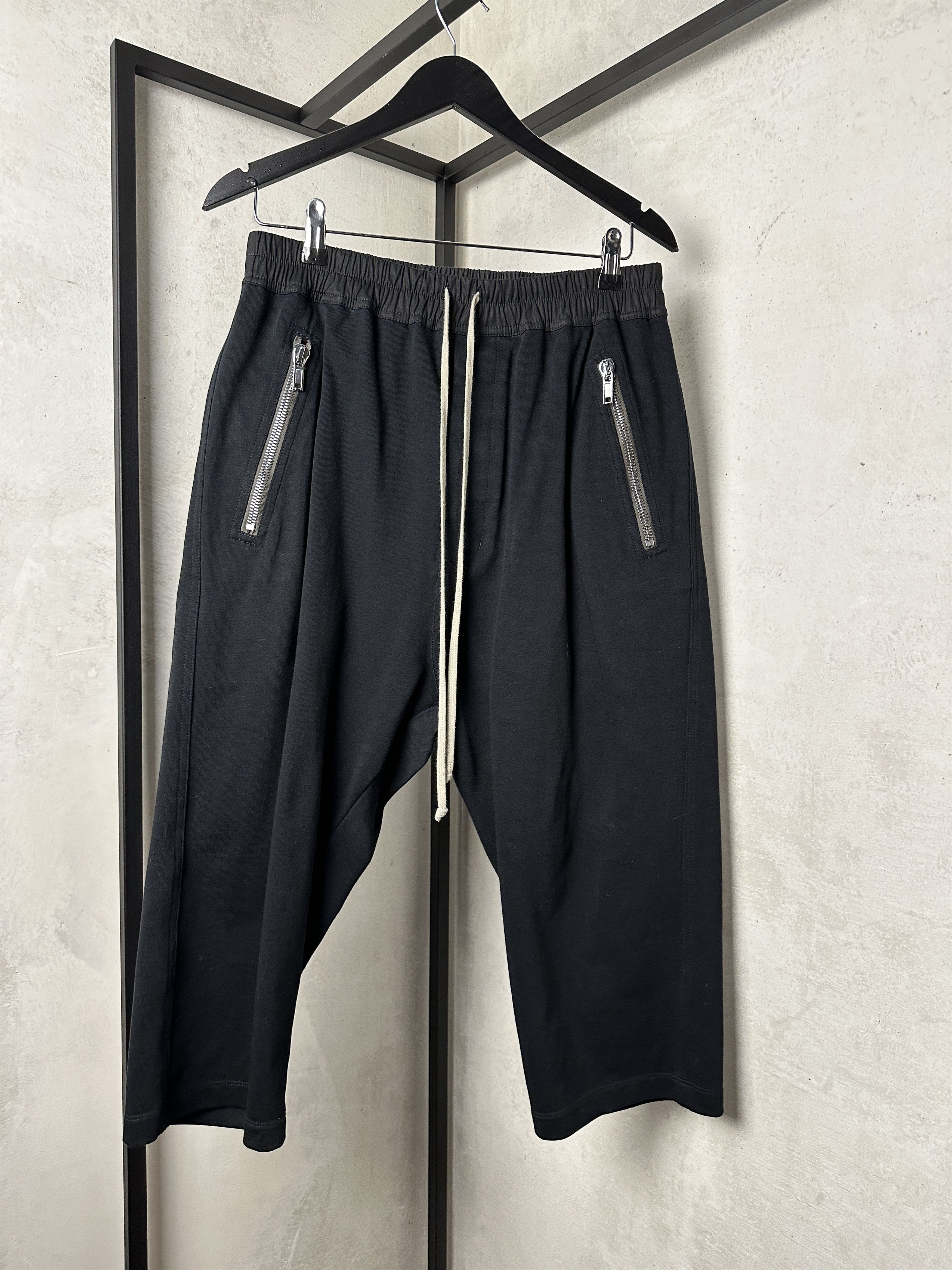 Rick Owens Rick Owens Tecuatl Cropped Drawstring Black Size US 36 / EU 52 - 5 Thumbnail