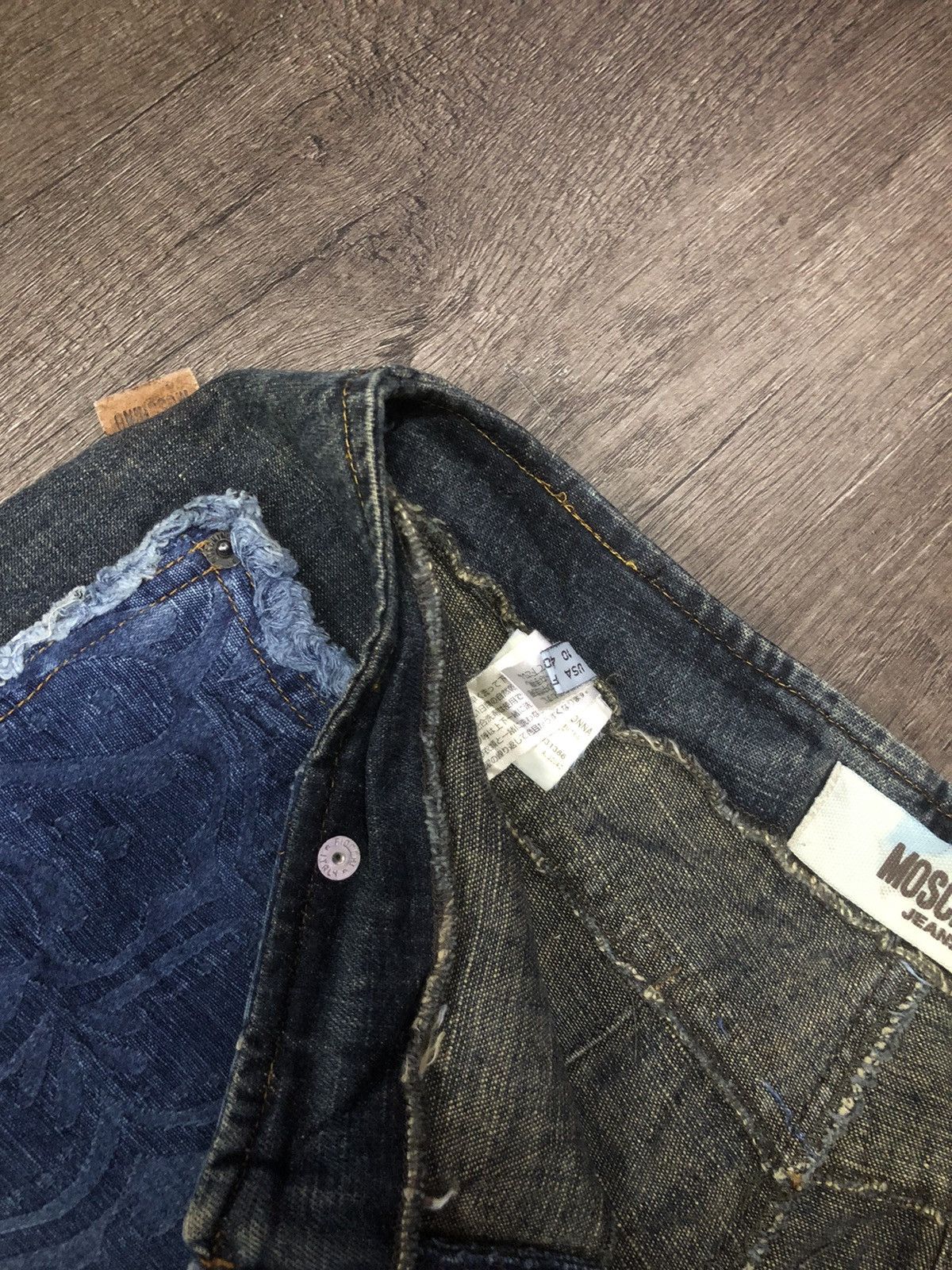 Moschino × Vintage MOSCHINO JEANS DONNA RARE DESIGN Size 28" / US 6 / IT 42 - 12 Thumbnail