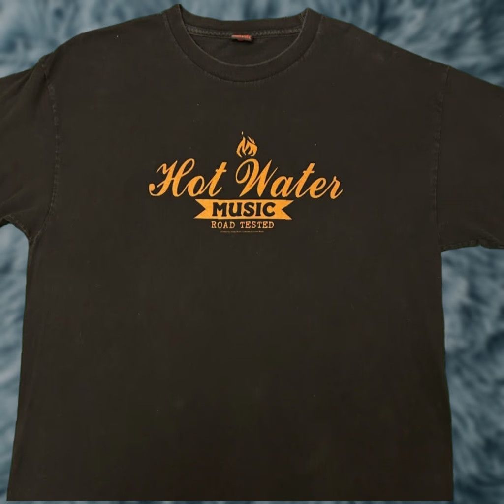 Vintage VINTAGE Hot Water Music Band Tee Department Of Dues 2002 VTG Shirt Mens XL Punk Shirt Size US XL / EU 56 / 4 - 1 Thumbnail