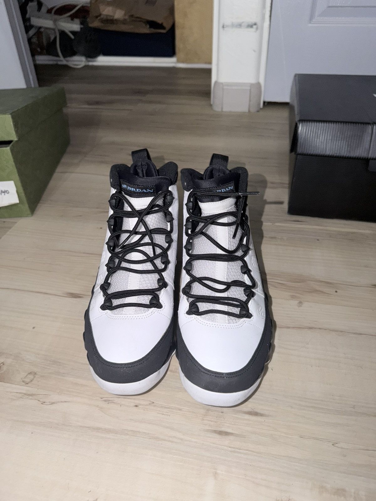 Jordan Brand Jordan Air Jordan 9 university blue Men's Mid Top Sneakers Size US 10 / EU 43 - 3 Thumbnail
