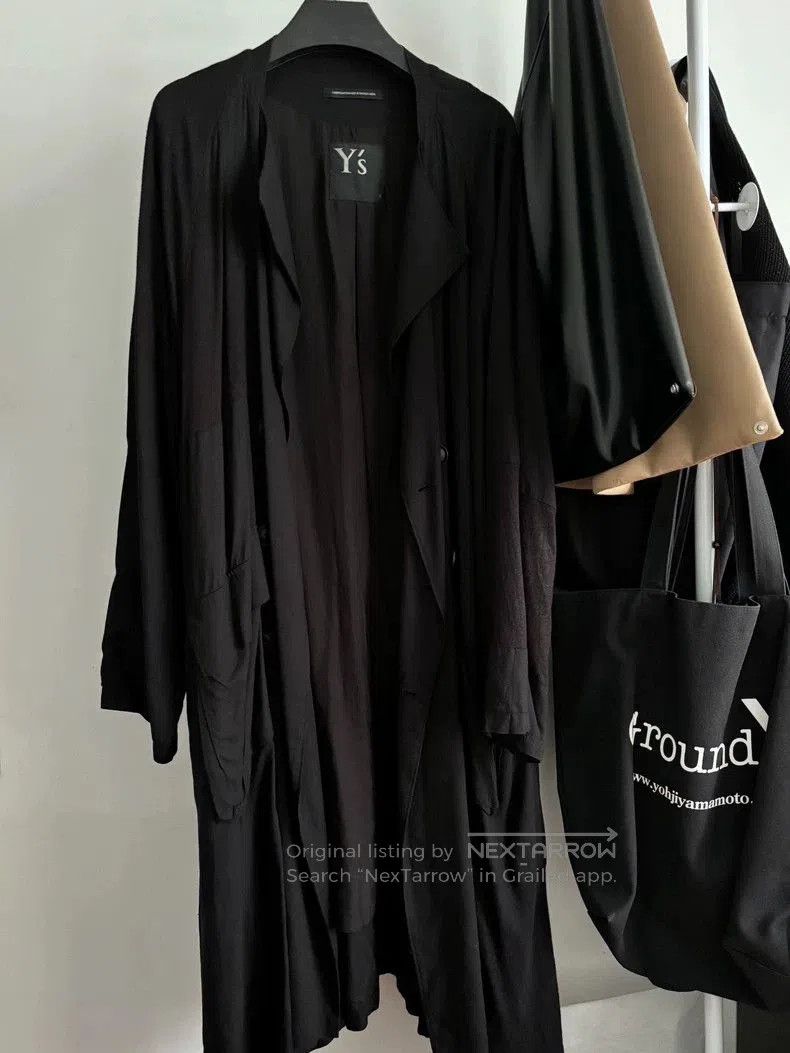 Yohji Yamamoto Yohji Yamamoto Y's Asymmetrical Long Coat. Size US M / EU 48-50 / 2 - 2 Thumbnail