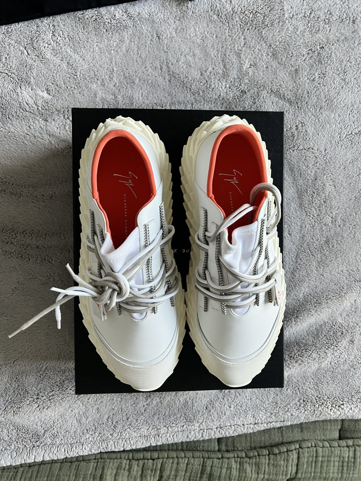 Giuseppe Zanotti Guiseppe Zanotti Urchin Low Sneakers Size US 10 / EU 43 - 16 Thumbnail