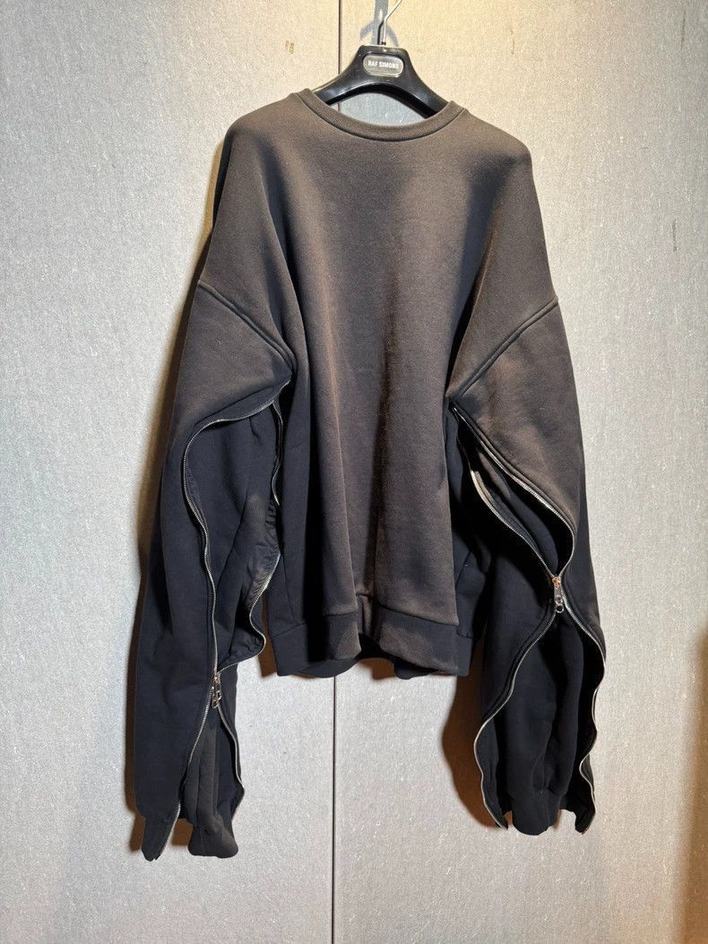 Hood By Air Hood By Air Unique Oversized Hoodie with Zip Sleeves-2507 Size US L / EU 52-54 / 3 - 1 Thumbnail