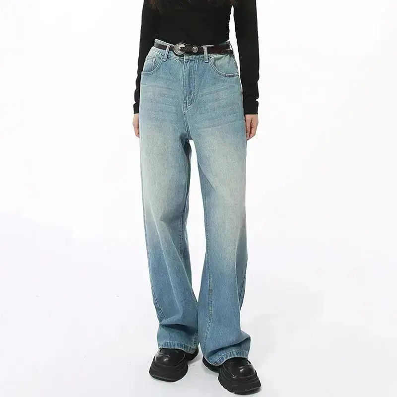 Japanese Brand Casual Bottom Straight Denim Size US 32 / EU 48 - 4 Thumbnail