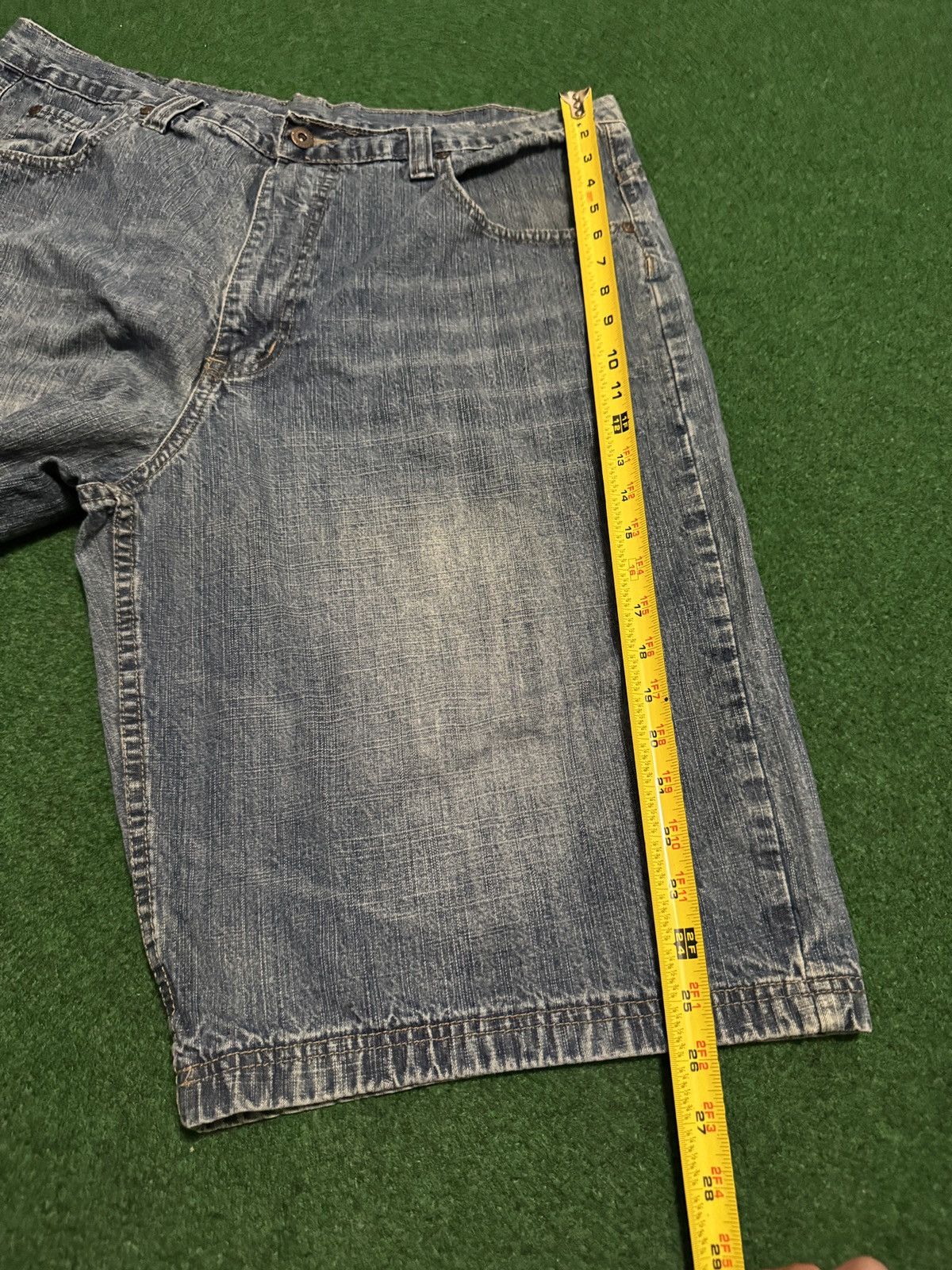 Flypaper Jeans Y2K Flypaper Baggy Jorts Hip Hop Grunge Skater Denim Shorts Size US 38 / EU 54 - 8 Thumbnail