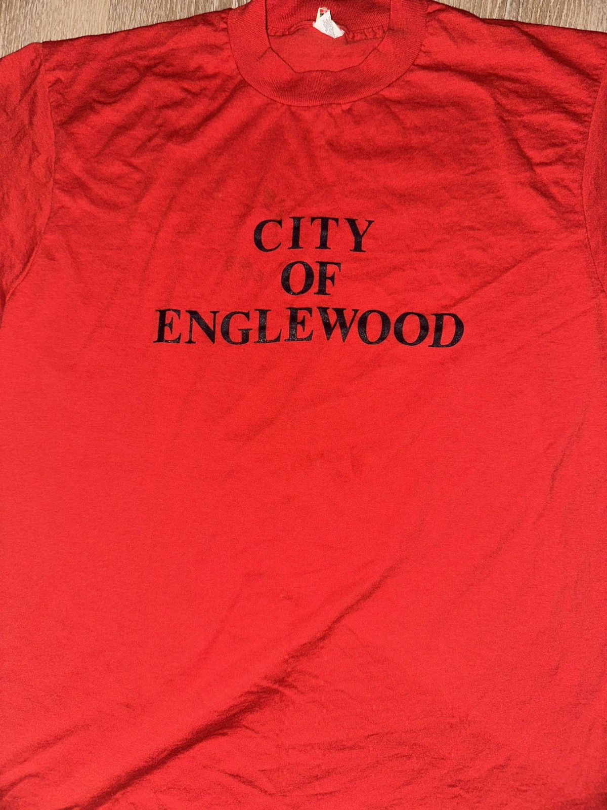 Other Vintage 80’s City of Englewood NJ T-Shirt Size US L / EU 52-54 / 3 - 3 Thumbnail