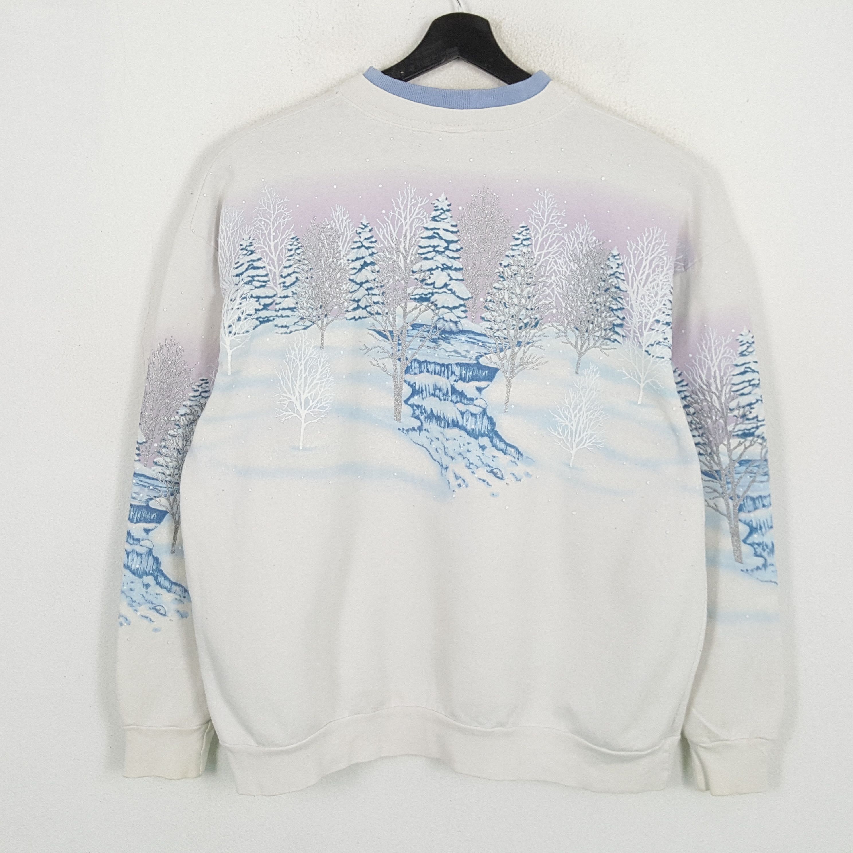 Vintage Morning Sun Winter Style Streetwear Vintage Sweatshirt Size US XL / EU 56 / 4 - 3 Thumbnail
