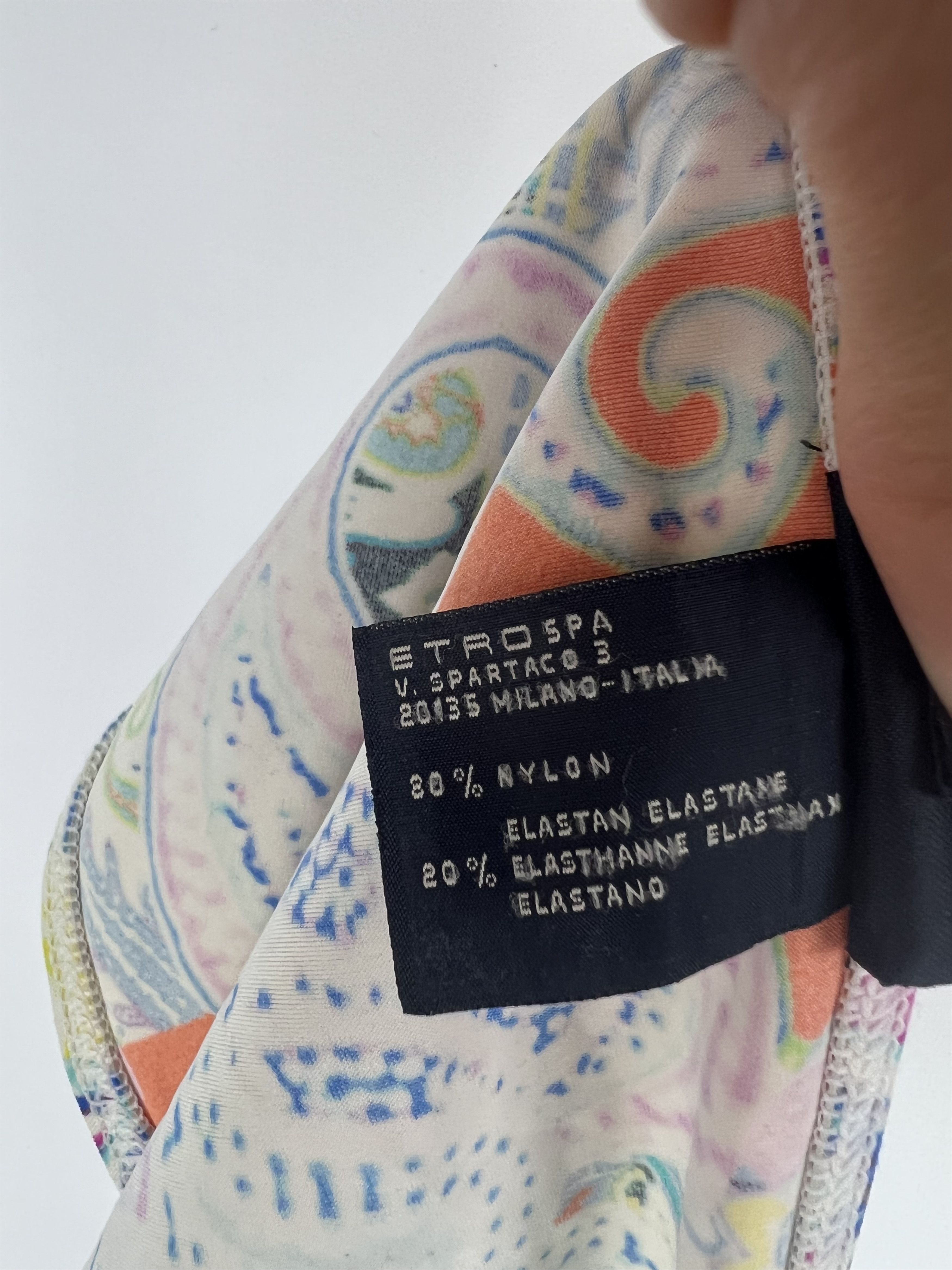 Etro Etro Milano Swimsuit Paisley Print Size IT40 Size ONE SIZE - 10 Thumbnail