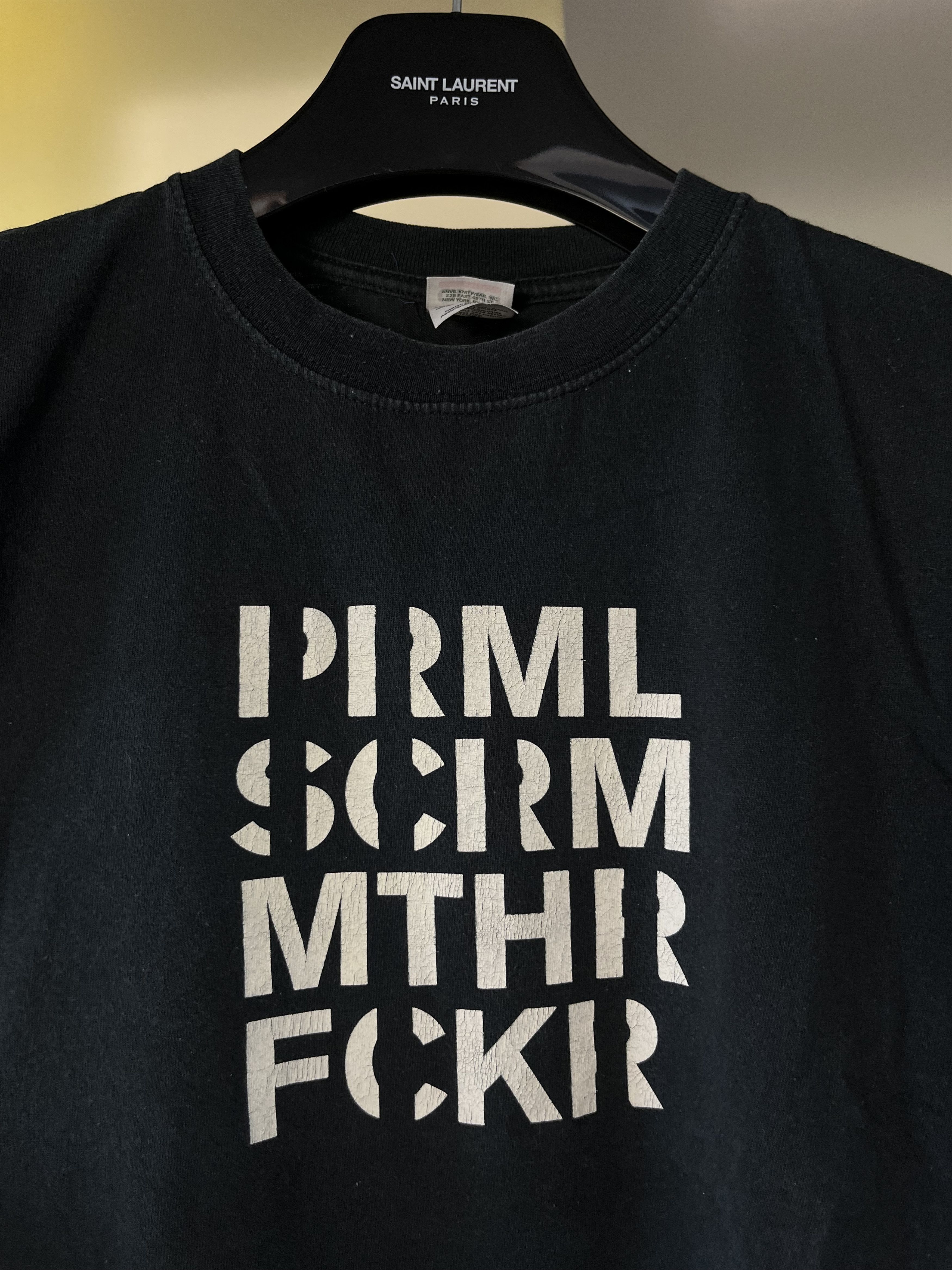 Band Tees × Vintage Vintage late 90s Primal Scream Mother Fucker T-shirt Size US L / EU 52-54 / 3 - 3 Thumbnail