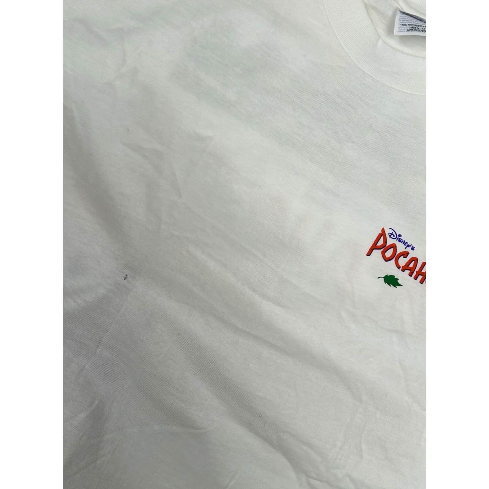 Disney VINTAGE Disney Pocahontas Movie Tee The Premiere In The Park Central Park 90s XL Size US XL / EU 56 / 4 - 6 Thumbnail