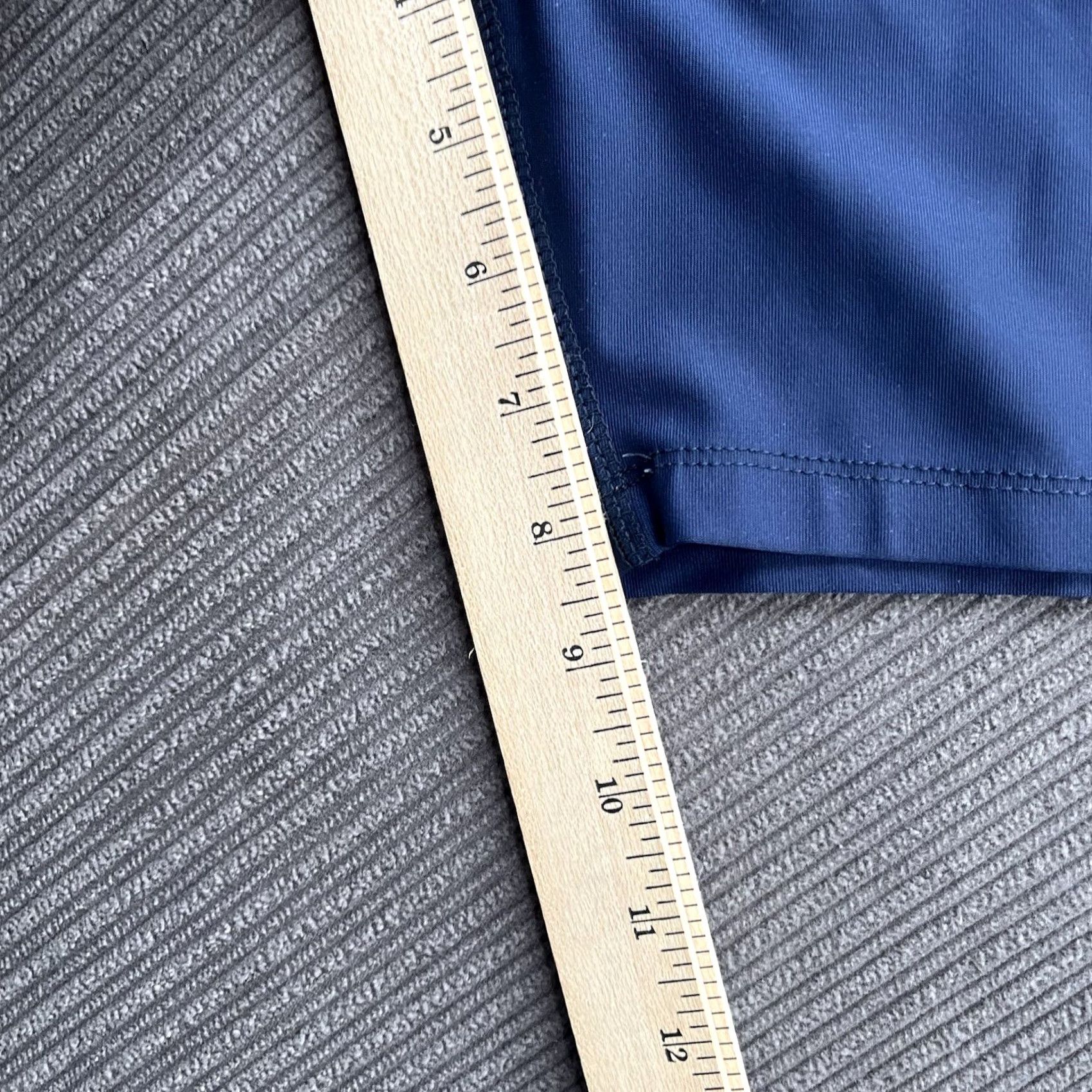 YoungLA Young LA Men Shorts XL Blue Polyester Athletic Beach Outdoor 5-Pocket Inseam 9in Regular Fit Size US 36 / EU 52 - 7 Thumbnail