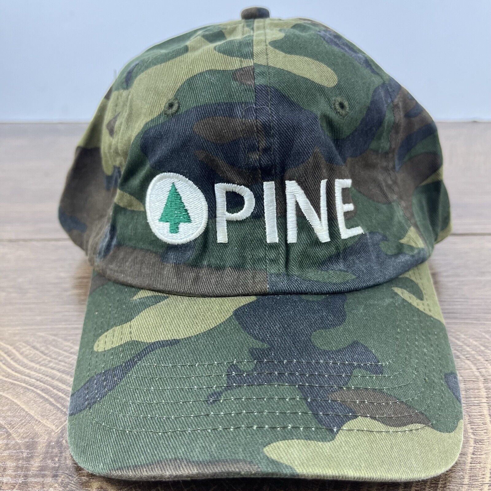Other Pine Camo Hat Pinetree Camo Green Hat Adjustable Hat Camo Ad Size ONE SIZE - 3 Thumbnail