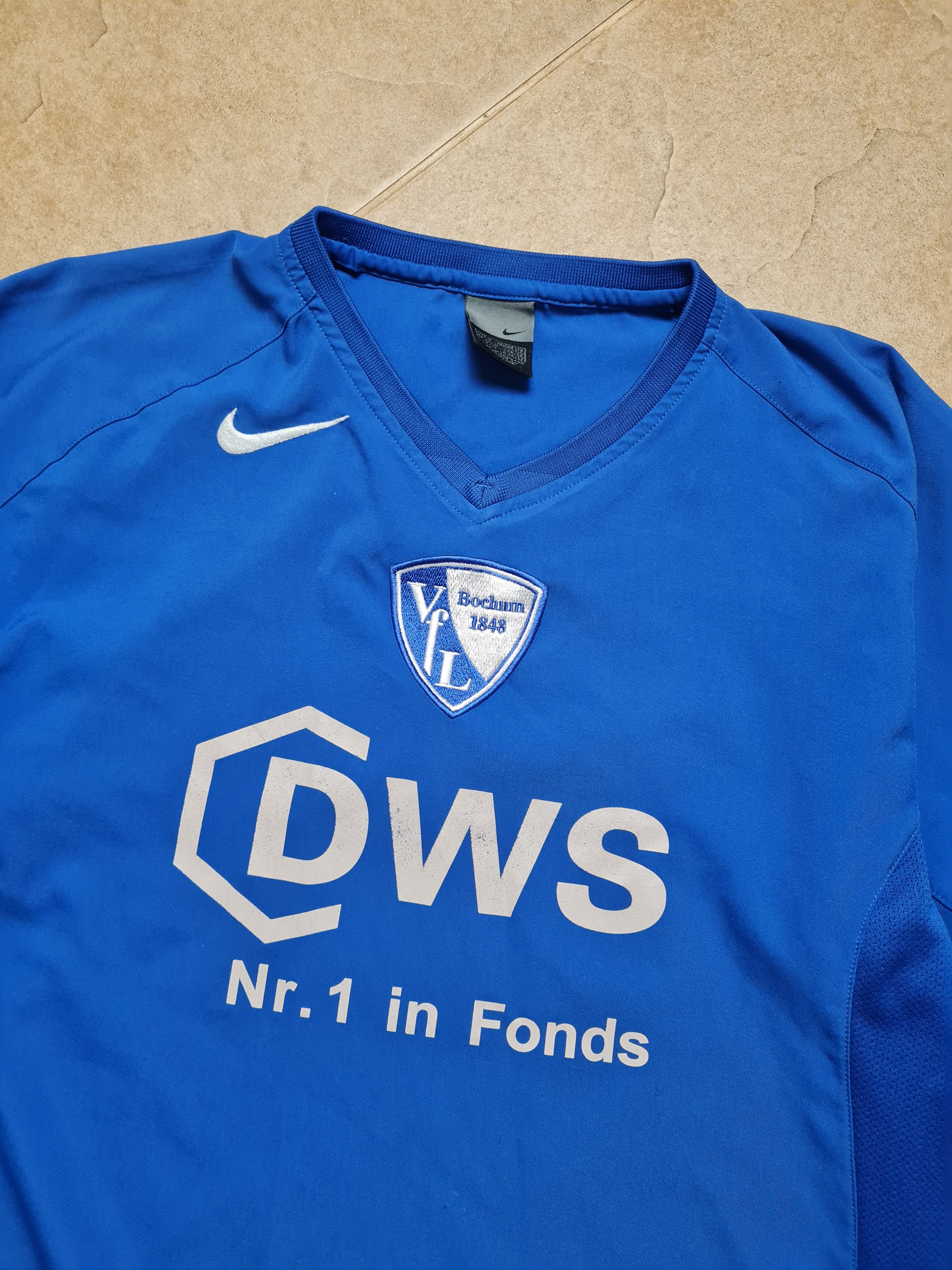 Nike NIKE VFL Bochum 2005/2006 Home Blue Shirt Size M Size US M / EU 48-50 / 2 - 13 Thumbnail