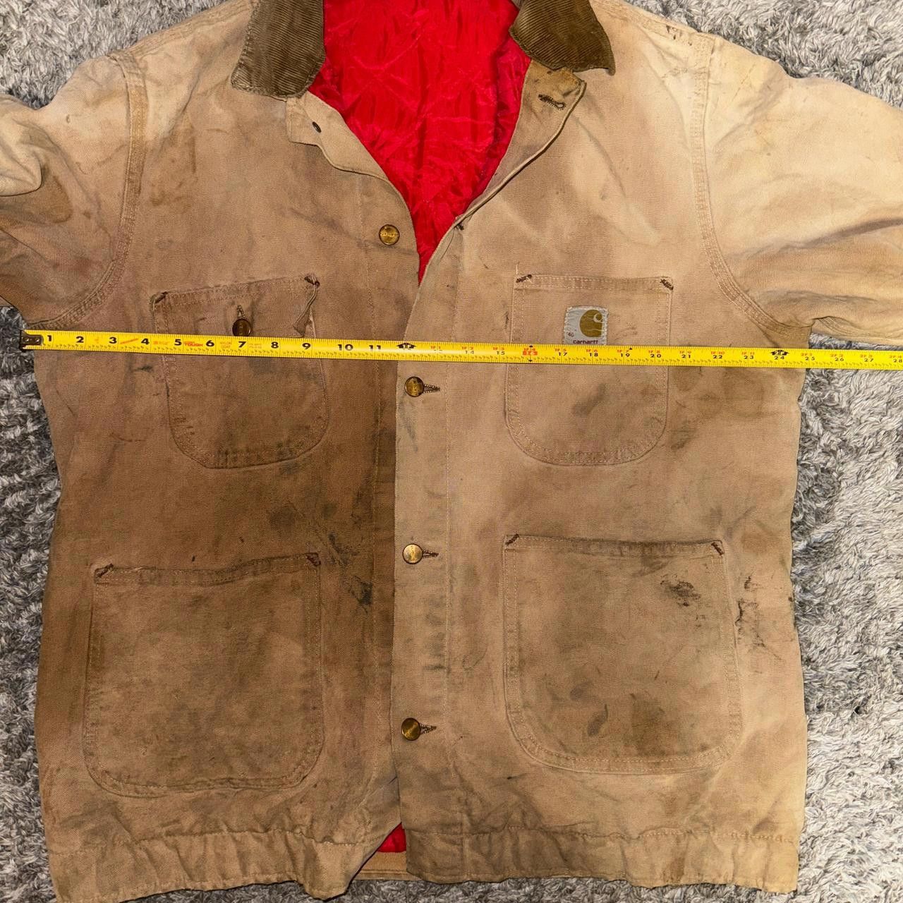 Carhartt Carhartt Men's Tan and Brown Jacket Size US L / EU 52-54 / 3 - 5 Thumbnail