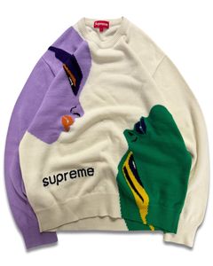 Supreme Faces Sweater | Grailed
