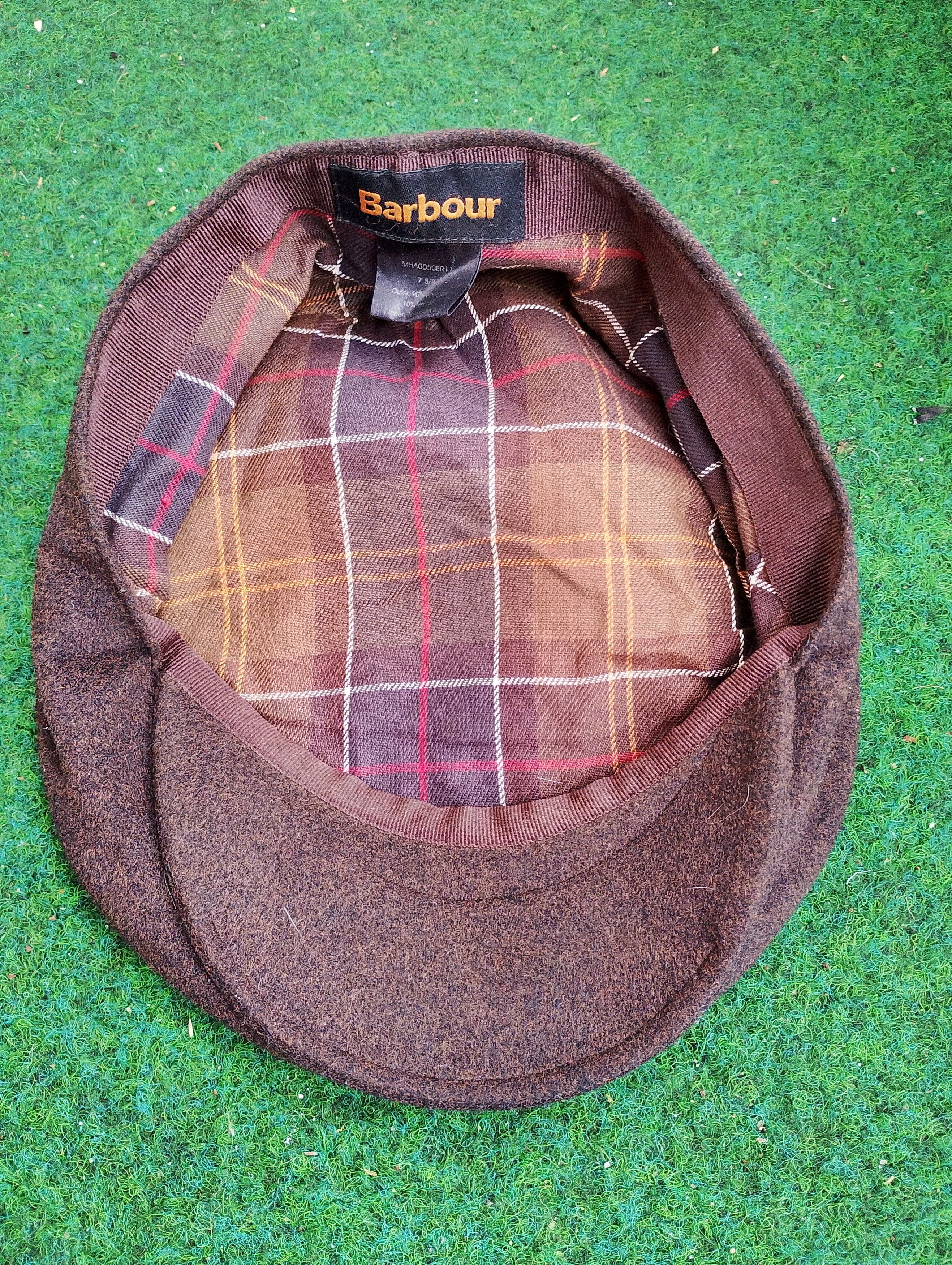 Barbour Barbour Flat Cap Hat Slider Hat sz 7 3/8 Size ONE SIZE - 8 Thumbnail
