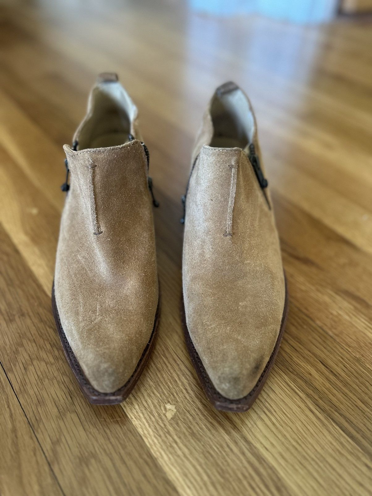 Frye Frye Suede Ankle Boots Size US 8.5 / IT 38.5 - 1 Thumbnail
